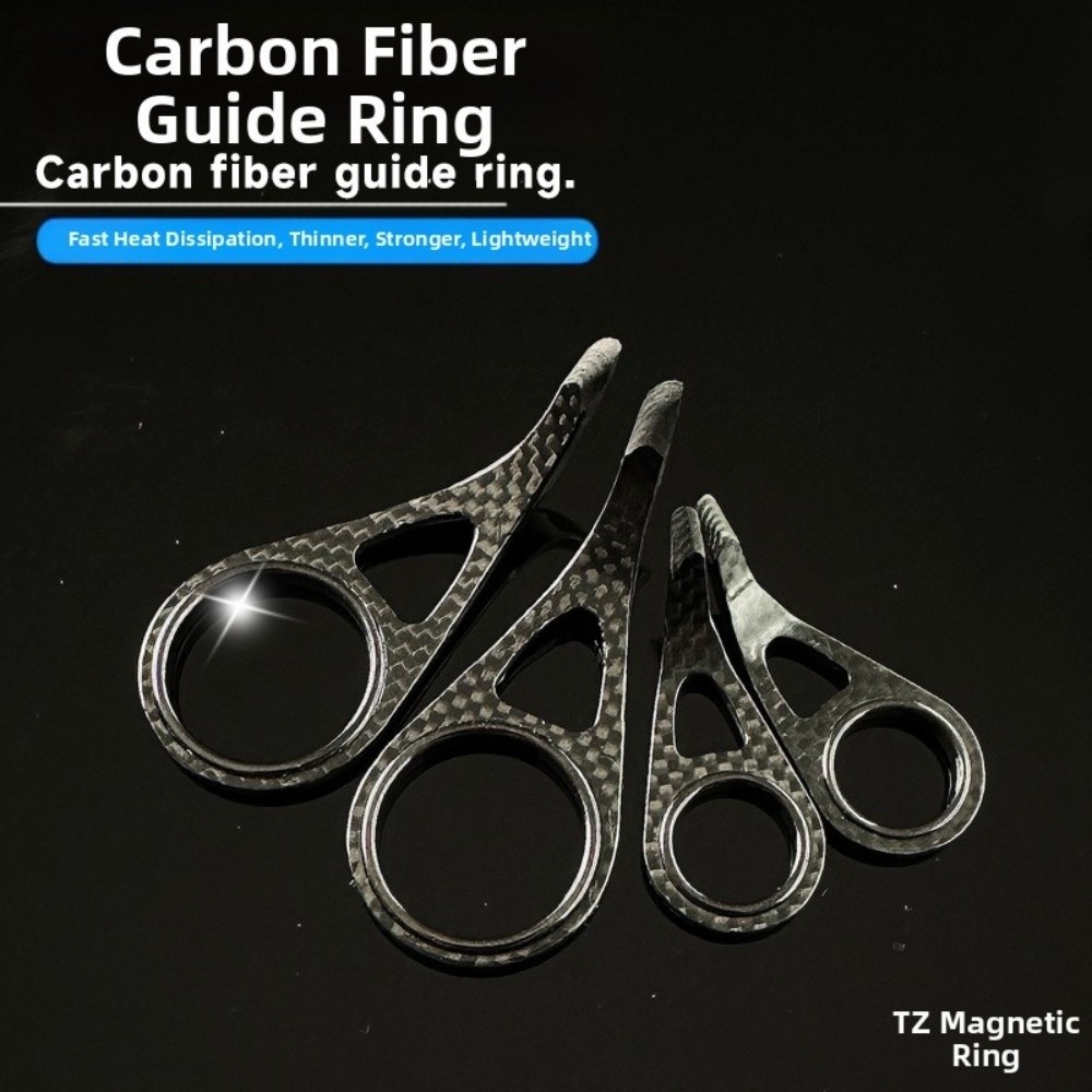 Fishing Rod Carbon Fiber - Carbon Fiber Material Rod Guide Bracket