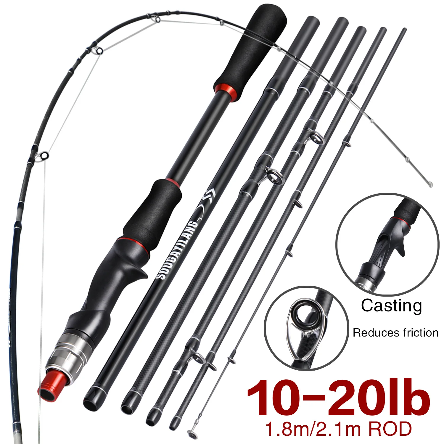 Sougayilang Lure Fishing Rod 1 - Fishing Rod Surf 评论和价格