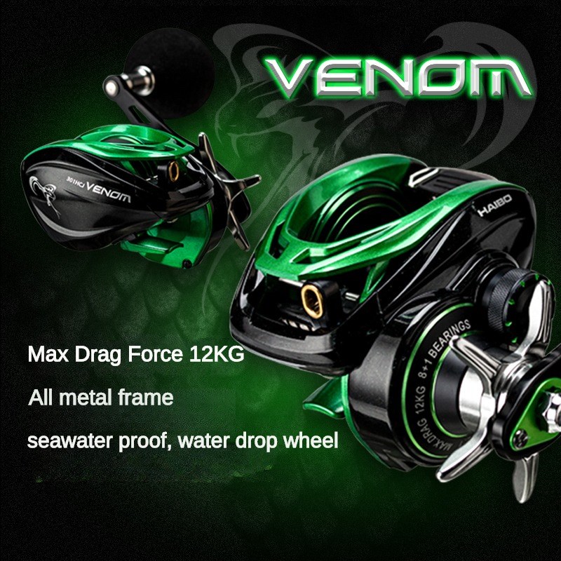 HAIBO VENOM Anti-saltwater Fis - Kastking Reel Zephyr 评论和价格