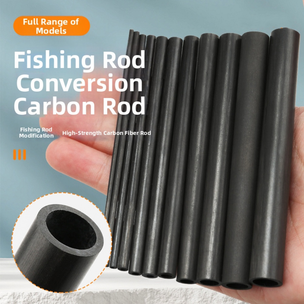 10cm Black Hollow Carbon Fiber - Fishing Rod Carbon Fiber 评论和价格