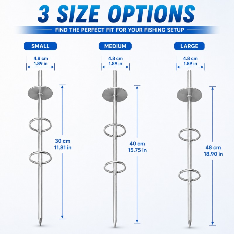 Double Ring Fishing Rod Holder - Fishing Rod Surf 评论和价格
