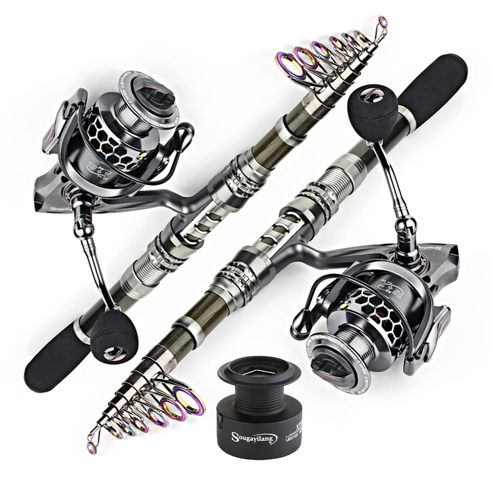 Sougayilang 1.8-3.3m Carbon Fi - Fishing Rod Surf 评论和价格